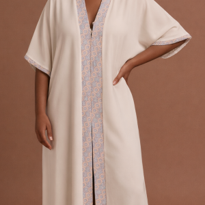 Ivory Serenity Kaftan Dress Set